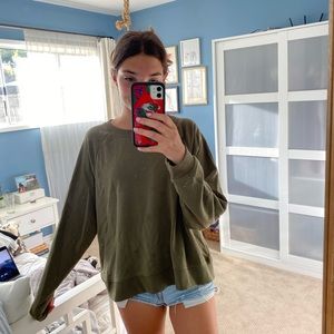 Oversized h&m crew neck